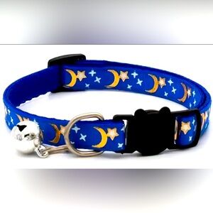 Breakaway Cat Collar With Bell, Adjustable Cat Necklace